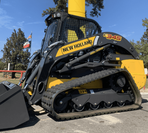 Skid Steer Yellow Color